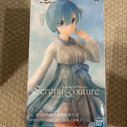 Re:zero Serenus Couture Rem Anime Figure