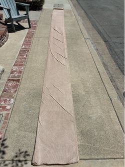 Shade Fabric 6’x20’ Tan Color Never Used $20