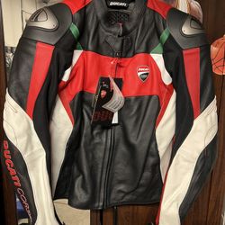 Ducati Leather Motorcycle jacket EURO 50