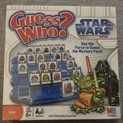 Star Wars 2008 GUESS WHO? Star Wars *NEW*