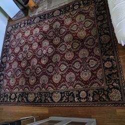 Hand Made Oriental Fine Wool Rug 10 X 8