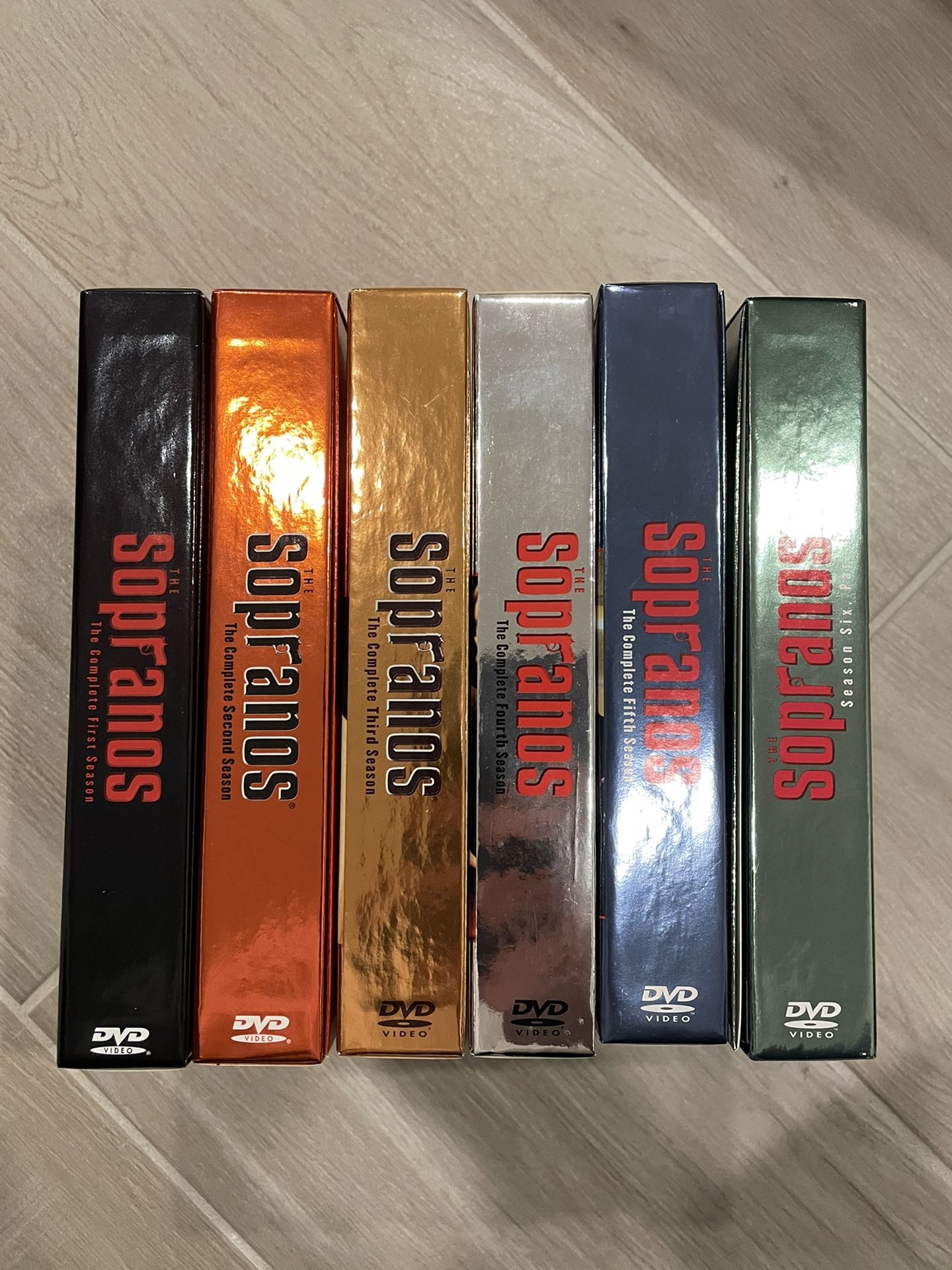 SOPRANOS SEASONS DVD