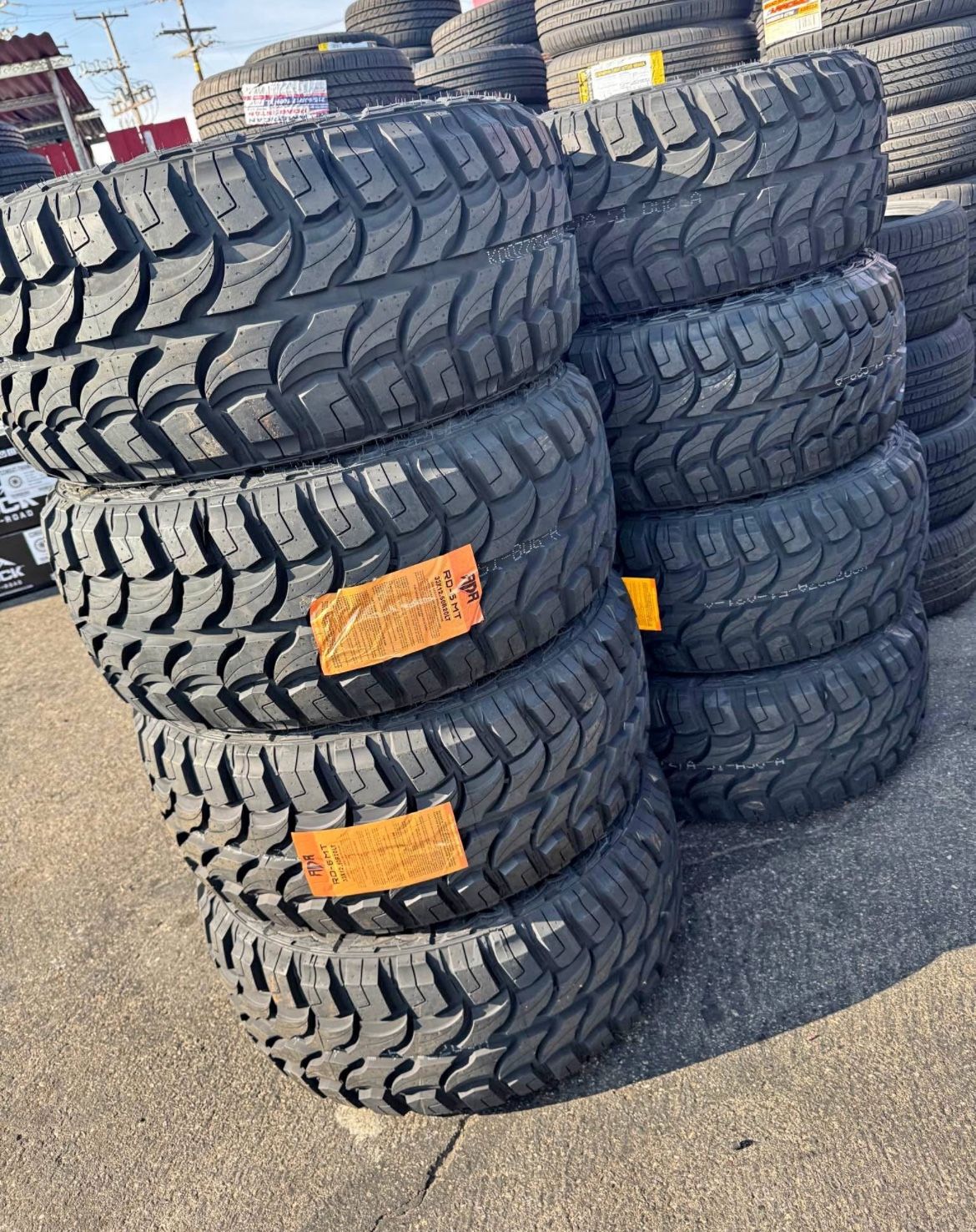 📲‼️33x12.50R20 Vendo Set De Llantas Nuevas ADR MT