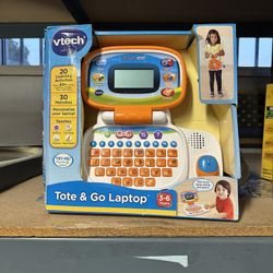 VTech Tote and Go Laptop, Orange