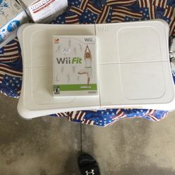 Wii Fit Game And Pad