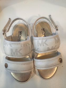 Michael Kors Kids MK Logo Sandals