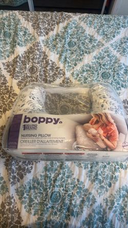 Boppy nursing pillow. Used only a couple times.