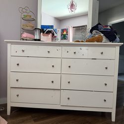 White dresser