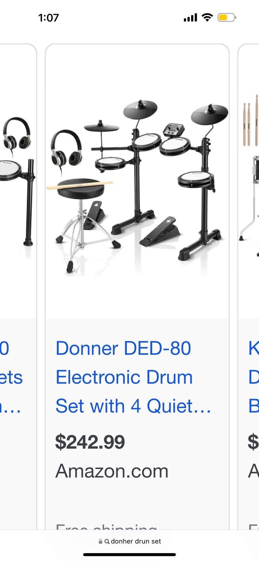 Donner Drum Set 