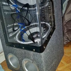 2 12" Speaker Box 