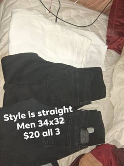 Men jean 34x32 $20