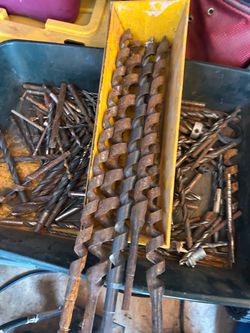 Drill bits - Assorted - 18” & all sizes