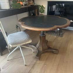 Cool Vintage Convertible Table – Coffee to Dining Height