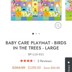 Baby care large playmat 