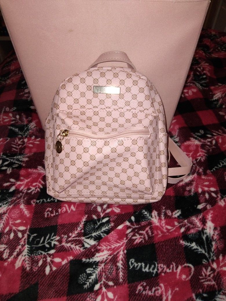 Pink Mini Backpack