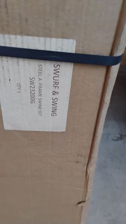 New swing set brand new in box