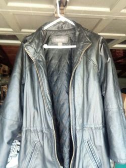 Women's leather jacket