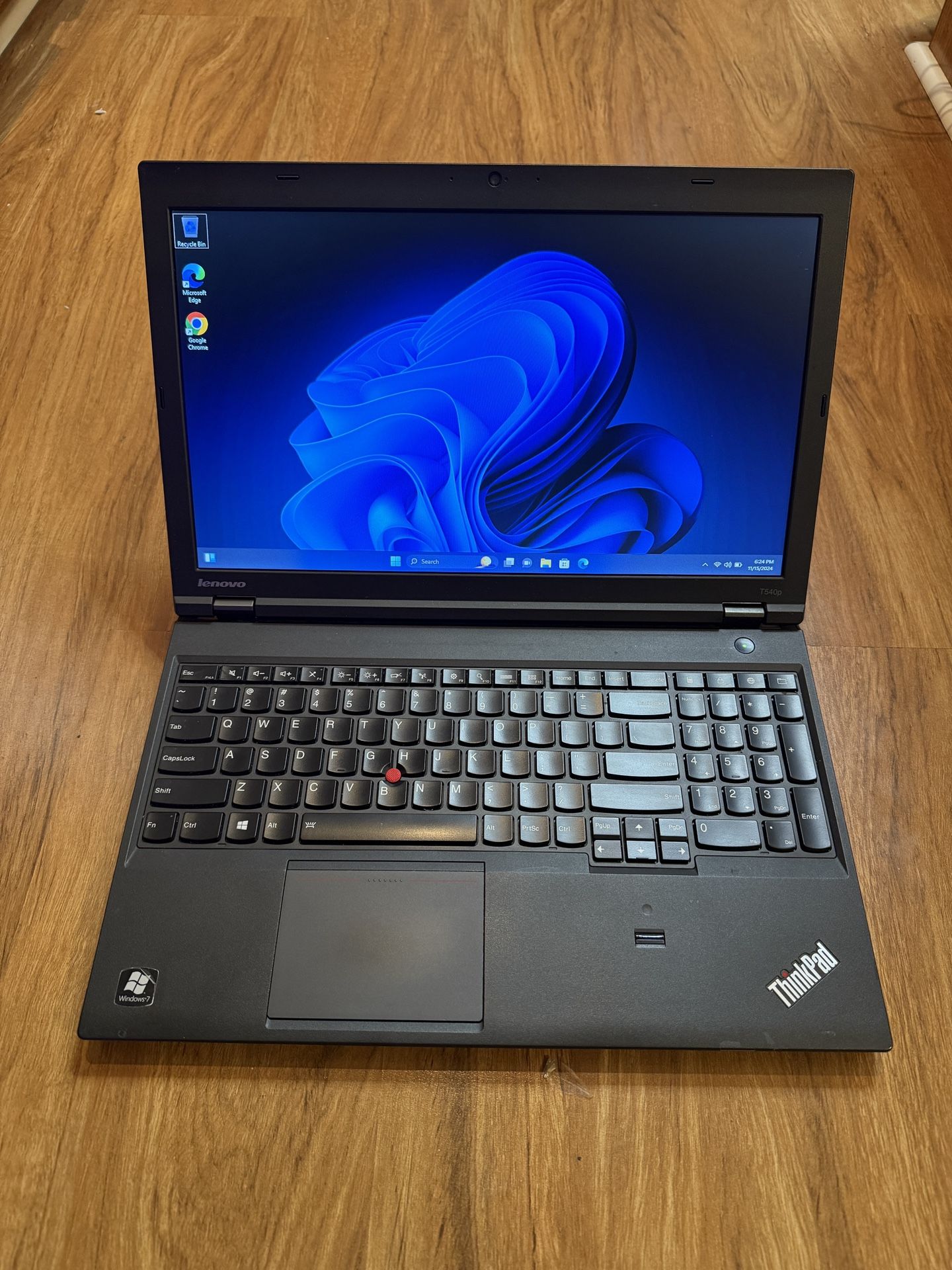 Lenovo ThinkPad T540p core i5 4th gen 8GB RAM 128GB SSD Windows 11 Pro 15.6” HD Screen Laptop with charger in Excellent Working condition!!!!! Specif
