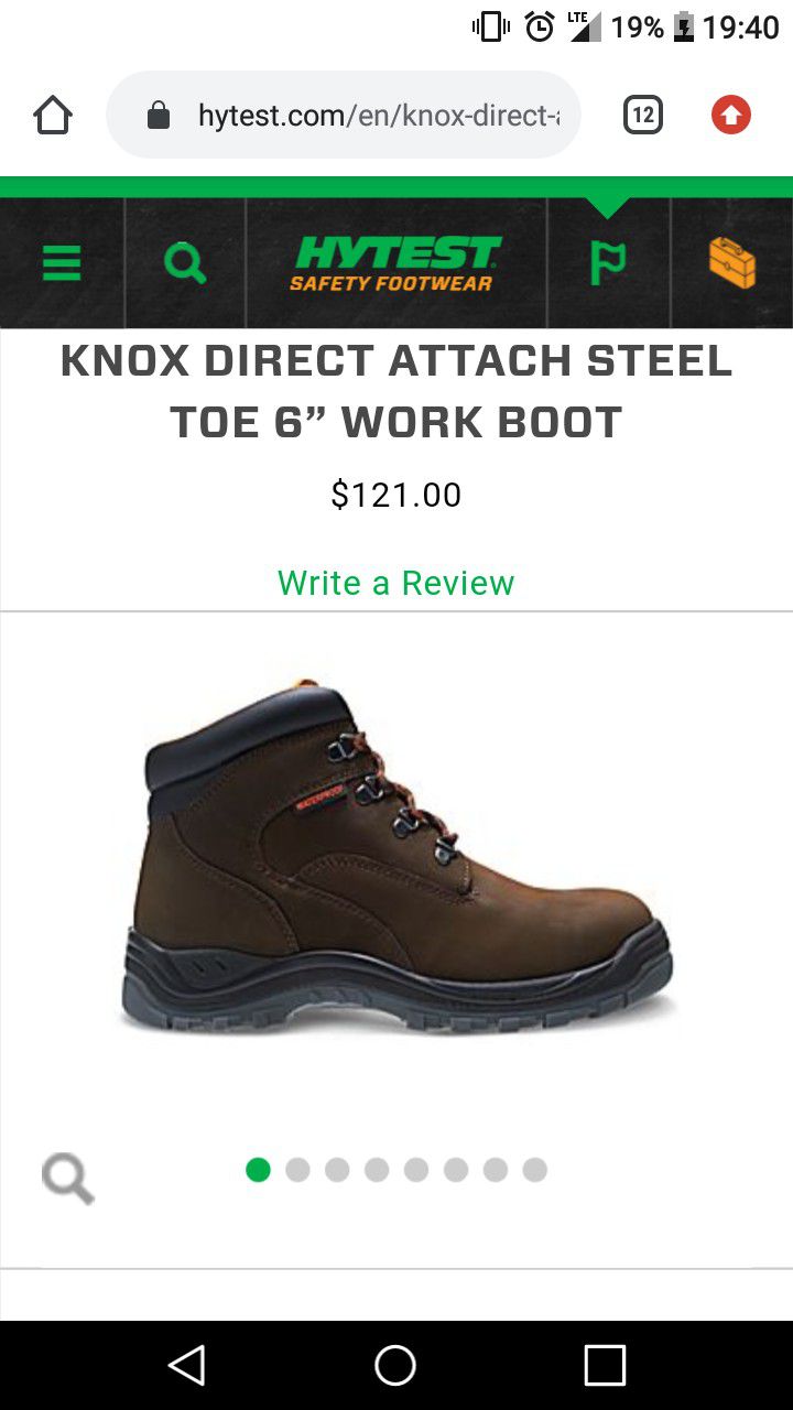 Boots for work