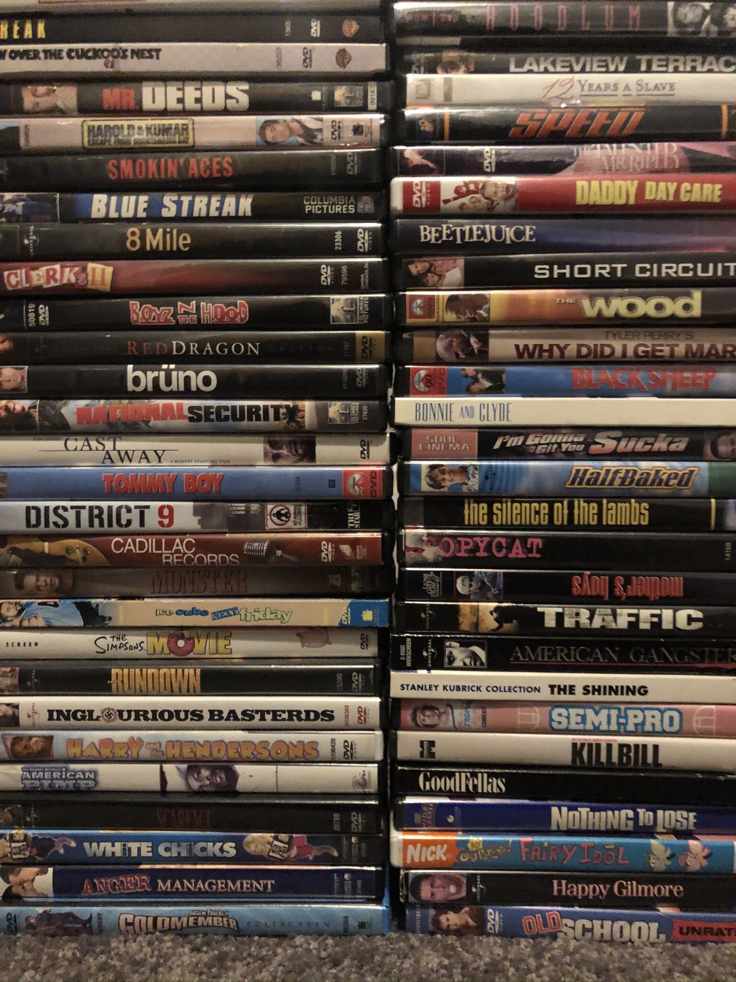 LOT OF DVD’s