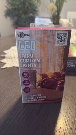 Room or living room curtain lights