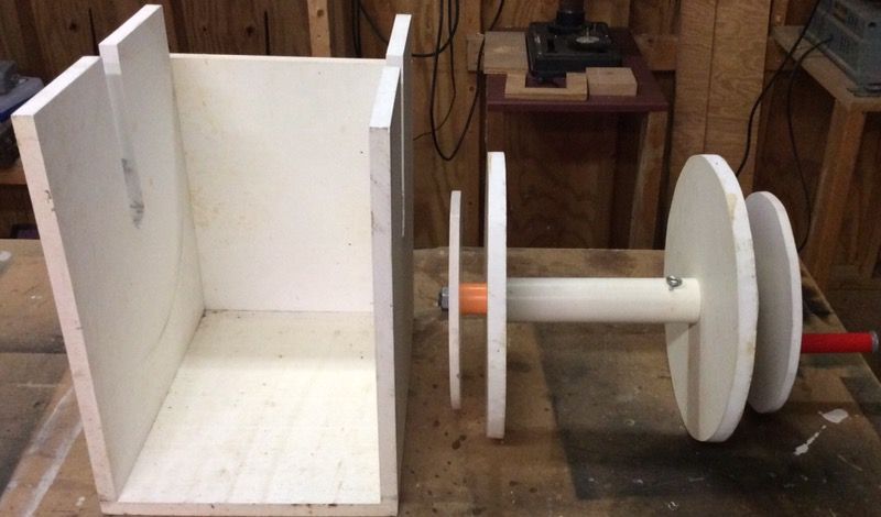 Crabbing trot Line Winder