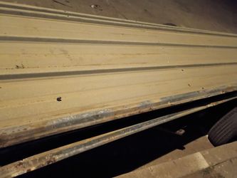Sheet metal 25ftby3ft