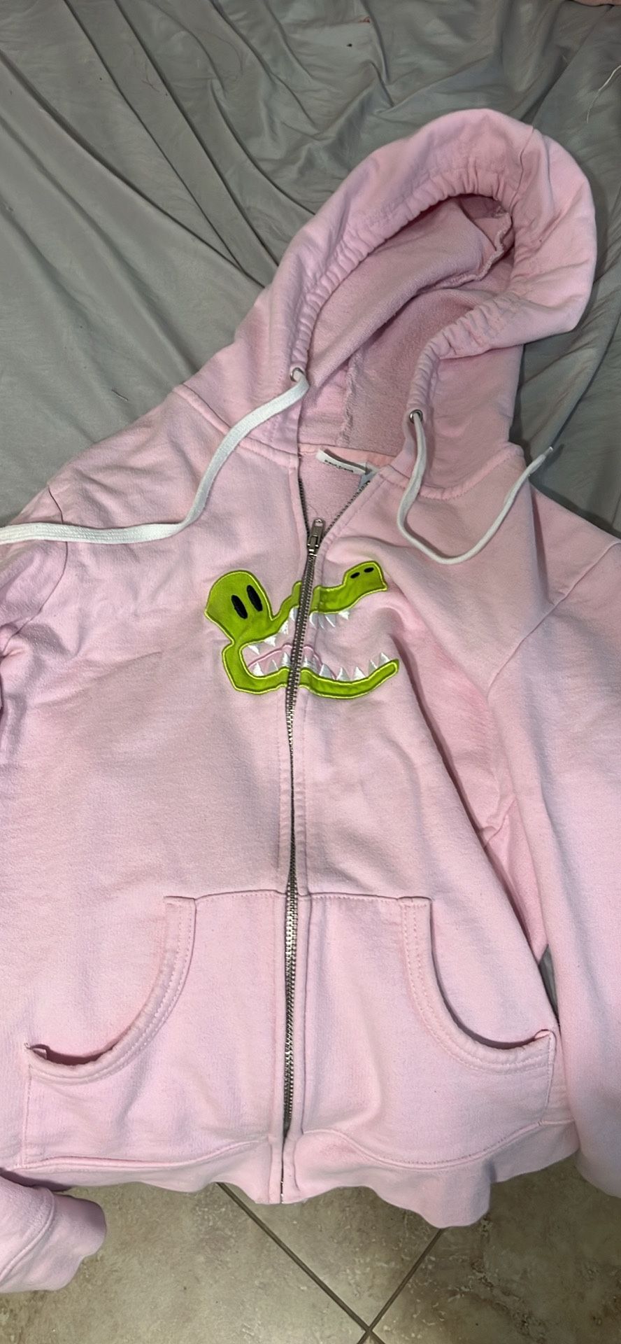 Paul Frank dinosaur pink zip up
