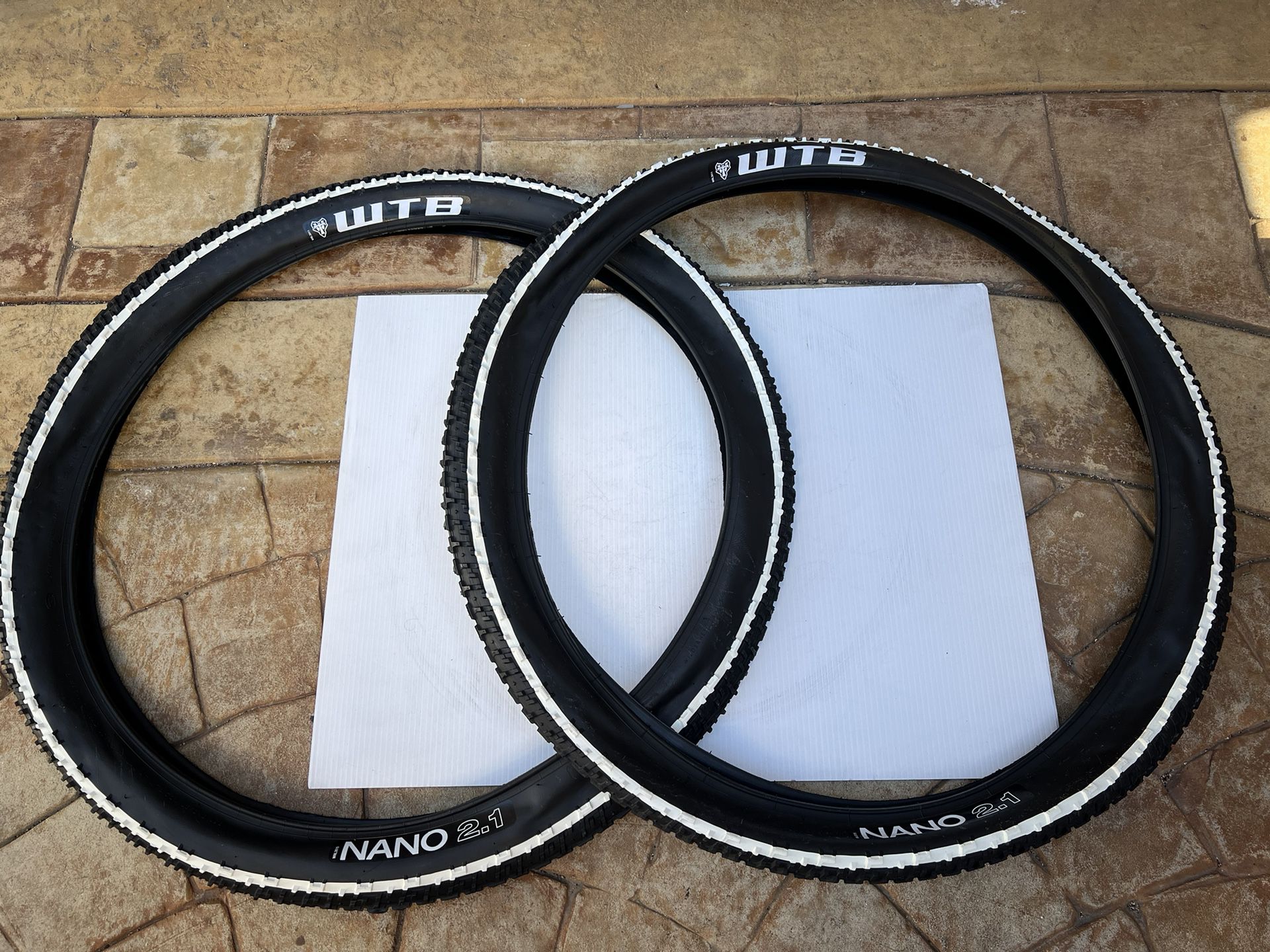 WTB Nano MTB Tires (Set Of 2) 26x2.1 New!