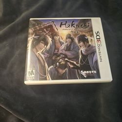 Hakuoki Memories of the Shinzengumi Nintendo 3DS