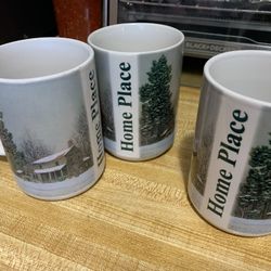 3-Bob Timberlake “Home Place”Coffee Mugs