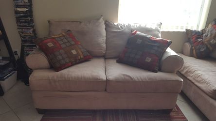 Sofa and Love Seat