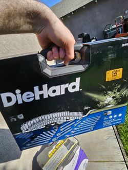 DieHard 156pc 1/4" & 3/8" Drive Tool Set (DHP55318) - NEW/SEALED