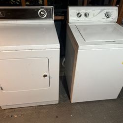 Washer and Dryer 