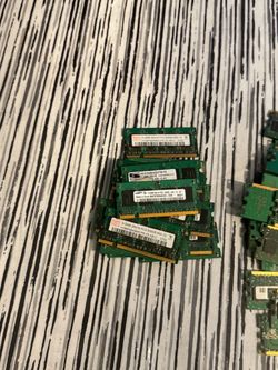 Assorted Desktop & Laptop RAM Sticks Lot…