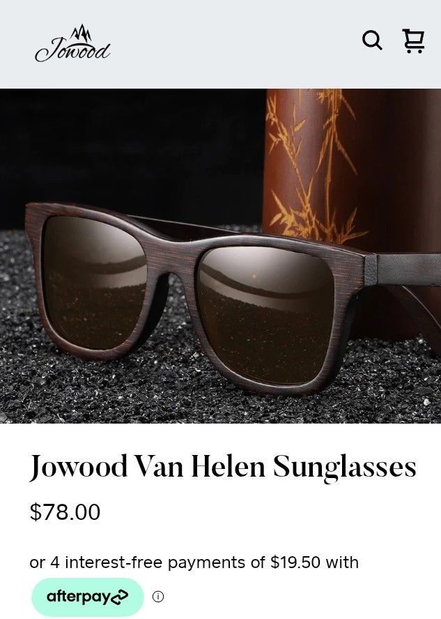 Wooden Sunglasses