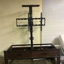 TV STAND - Comes With Glass