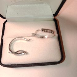 Sterling Silver Ear Rings Set