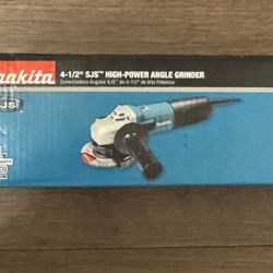 *NEW* Makita 13 Amp 4-1/2" Corded SJS High-Power Angle Grinder, 9564CV