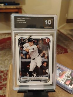 2026 Bowman Aaron Judge #1 Graded 10