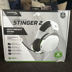 Hyperx cloudx (STINGER 2)  White & Green