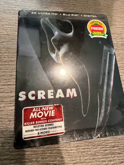 Sealed Scream 5 4K steelbook