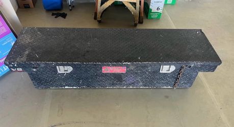 Magnum V8 Black Diamond Plate Truck Tool Box