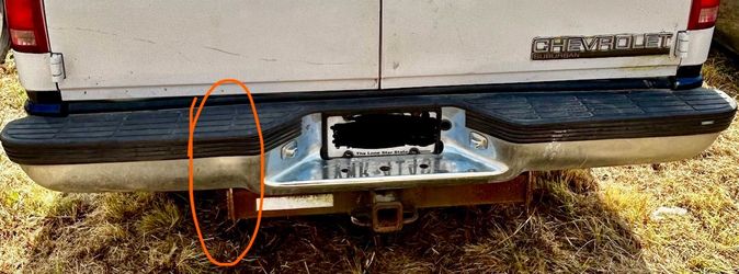 Rear bumper / Chevy / GMC