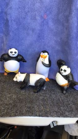 Collectible kung fu panda and others