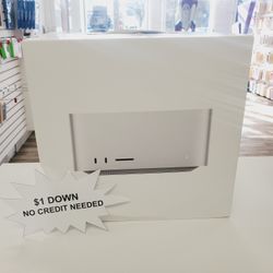Apple Mac Studio 2022 Computer- Pay $1 DOWN AVAILABLE - NO CREDIT NEEDED