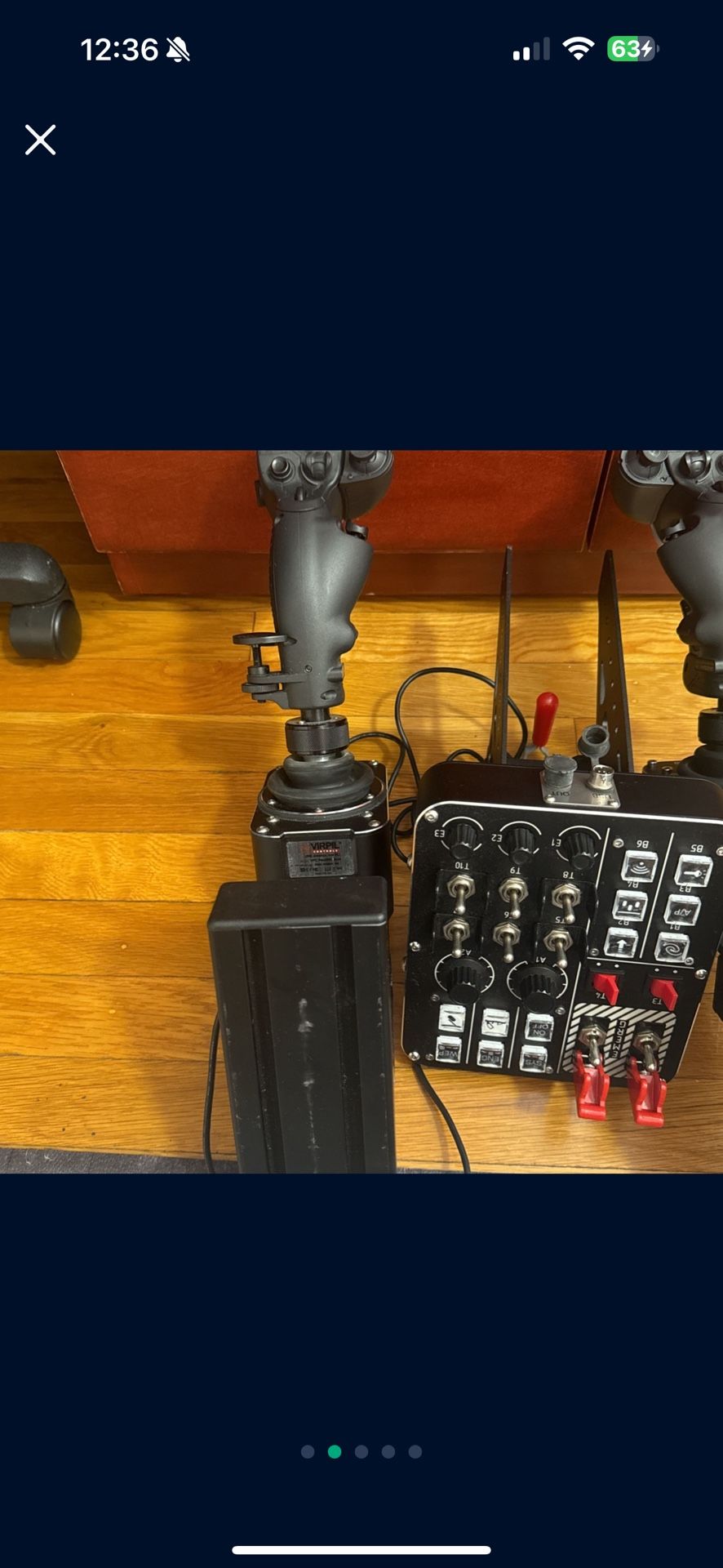 Virpil Alpha Prime Left And Right Pedals/ Control Panel 1