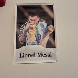 Lionel Messi Poster 