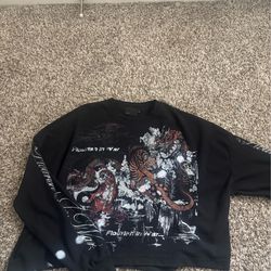 Graphic long sleeve shirt