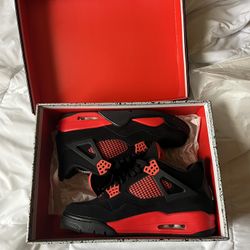 Jordan 4 Red Thunders Size 10